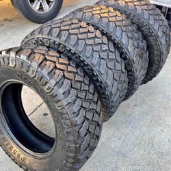 255/75/17 Firestonw Tires Con 75% De Vida Las 4 