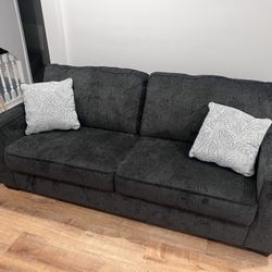 Comfy Gray Couch 