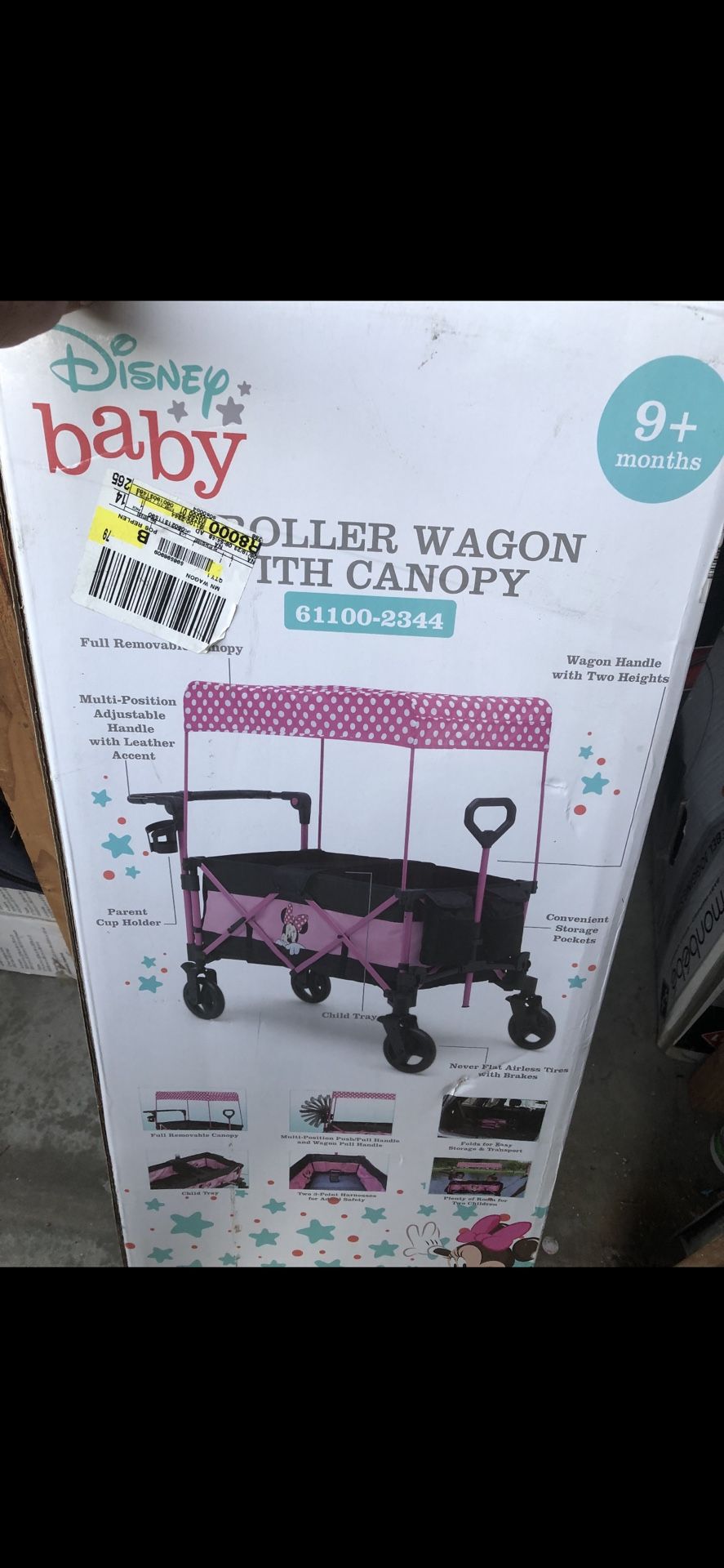 Stroller Wagon With Canopy
