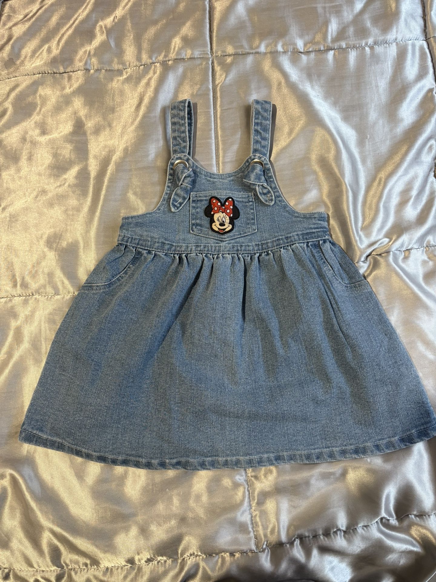 minnie denim dress