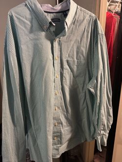 Izod Button-collar dress shirt - 2x
