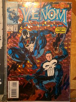 Venom funeral pyre comic book issue #1