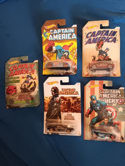 Five of eight collector hot wheels 