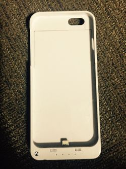 Iphone 6 rechargeable case protector new $19.