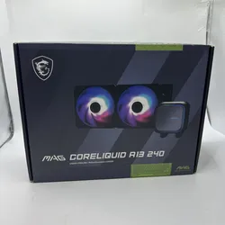 MSI - MAG Core Liquid A13 240 ARGB Liquid CPU Cooler 240mm Radiator