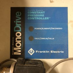 Constant Water Pressure Controller 