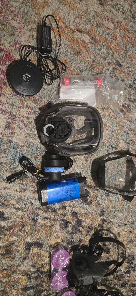3M 6000 Series Face-Mounted PAPR Respirator