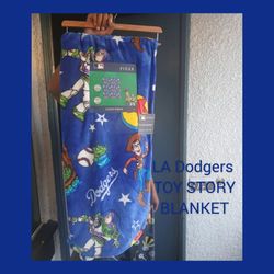 LA Dodgers Toy Story Blanket