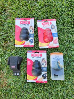 K9 toys and Mesh Muzzle