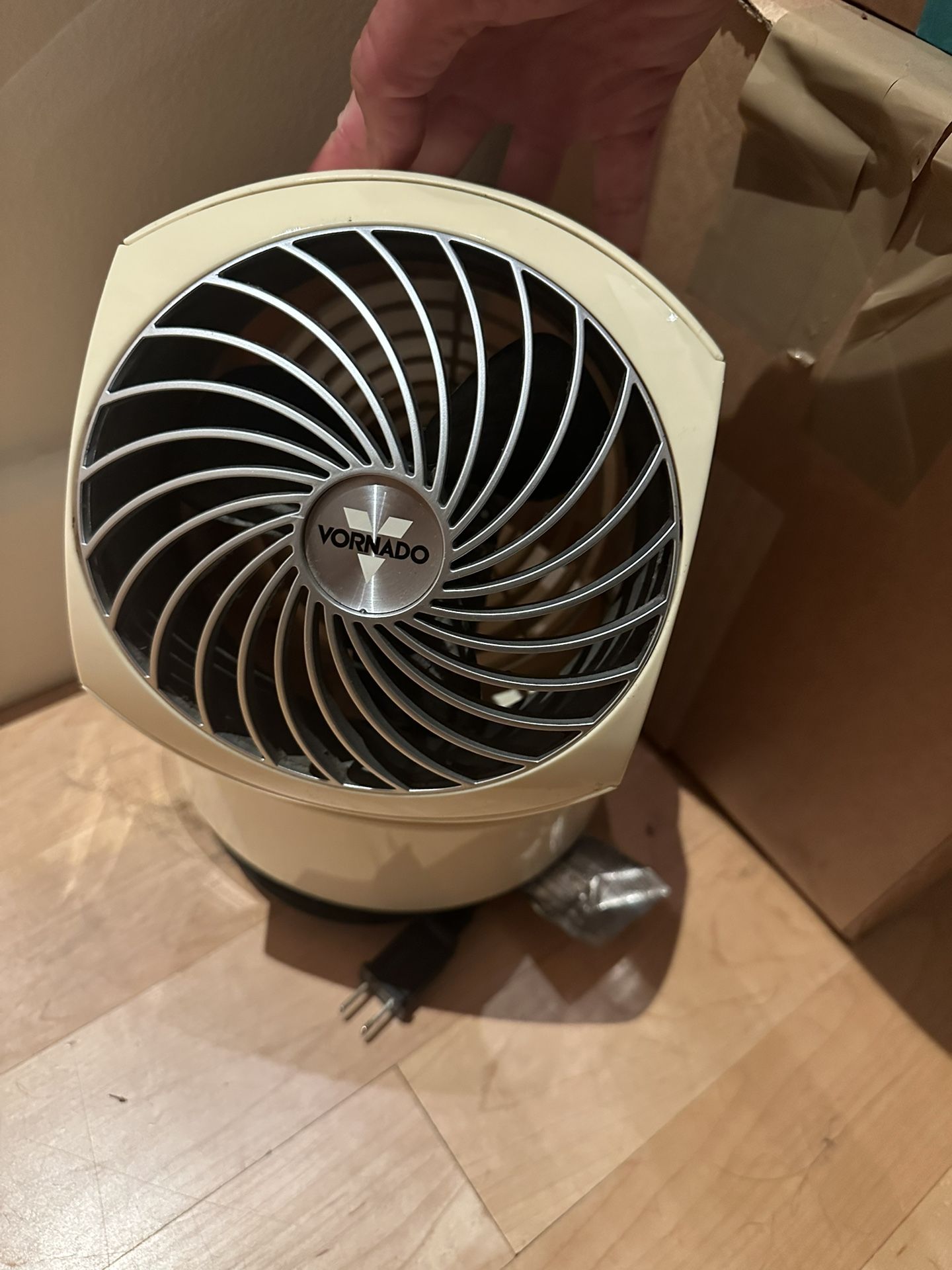 Free Vornado fan and IKEA Desk Chair.