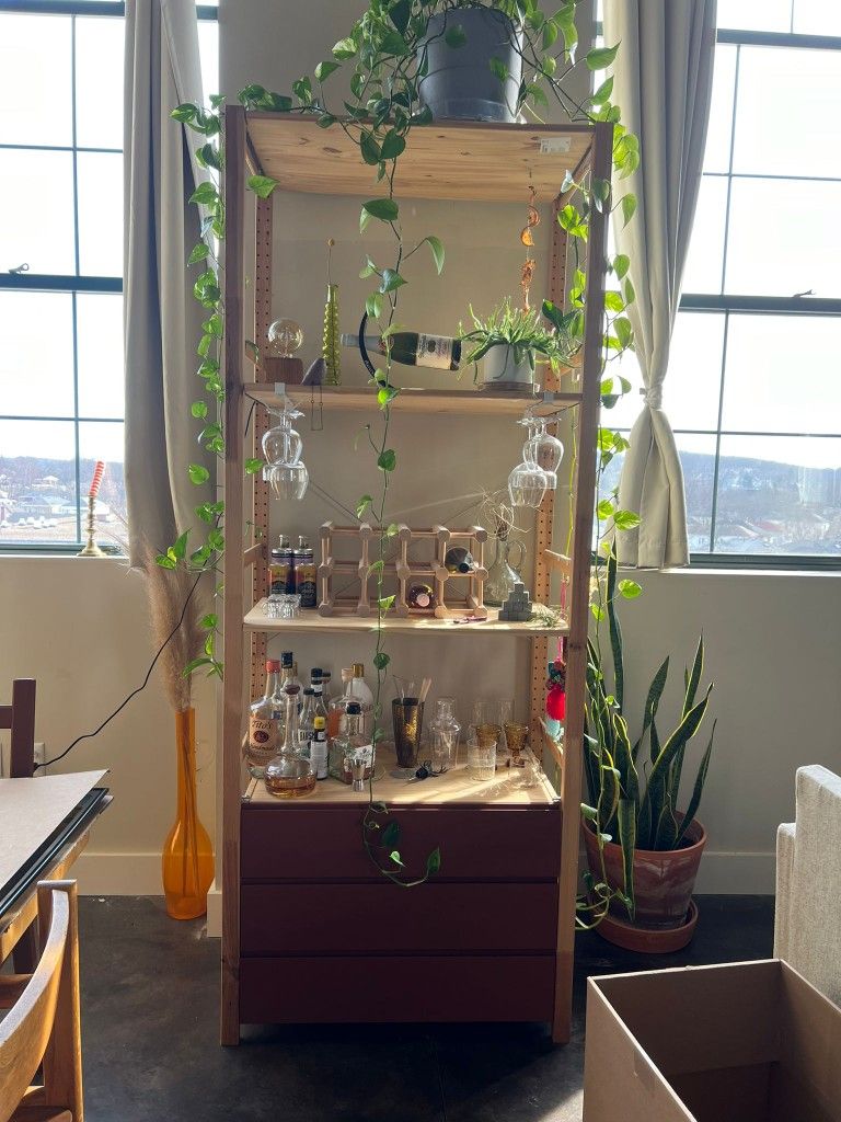 Ikea ivar Shelves With Three Drawers
