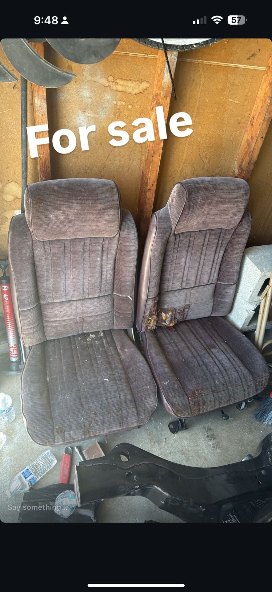 G Body Bucket Seats