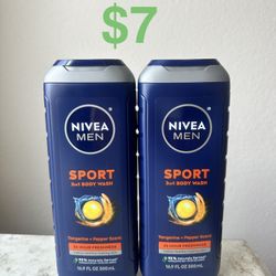 Nivea Men’s Body Wash Bundle- All For $7