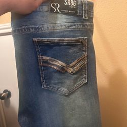 Men’s bootcut jeans