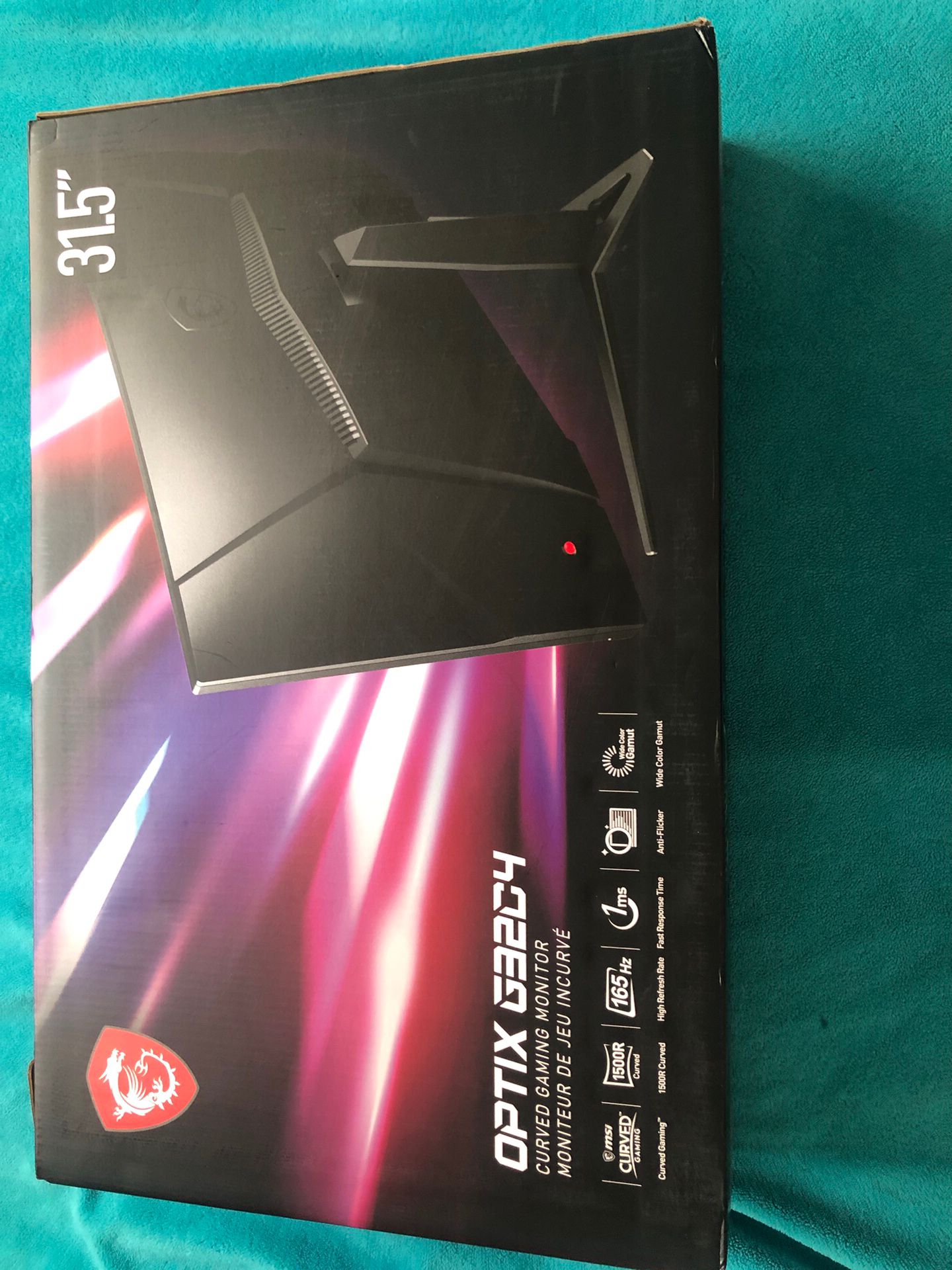 MSi Gaming Monitor 31.5” Curved