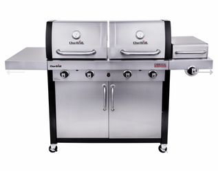 NEW Char-Broil Commercial Series Tru-Infrared Double Header Gas Grill