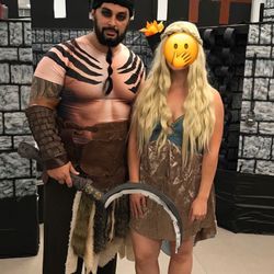 Drogo Game Of Thrones Custom Hand Made Men’s XL Costume