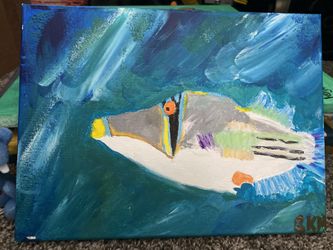 9x12 Original Acrylic Canvas Painting