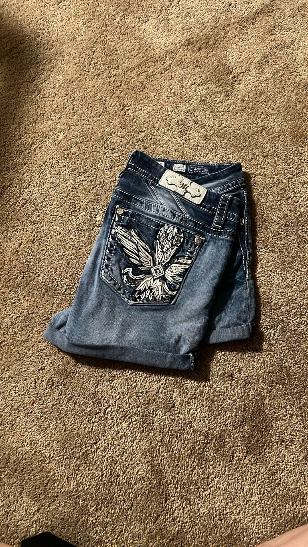 Miss Me Shorts Mid Rise Size 31