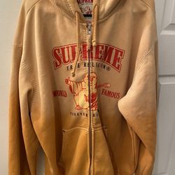 Supreme True Religion Zip Up Hoodie Sweatshirt (AUTHENTIC)