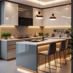 Custom Kitchen Cabinets 