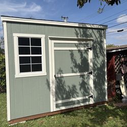 Storage shed 8x10x10