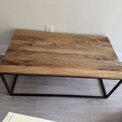 West elm coffee table