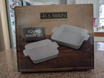 41 & MAIN BAKER SET - Brand New