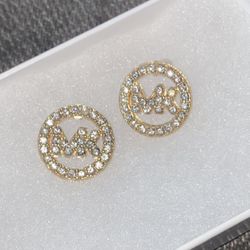 MK Studded Earrings // New 