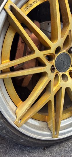 Forged wheels clear big brakes