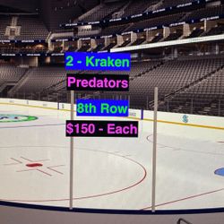 Kraken Predators Tickets 