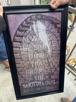 Framed Decoration
