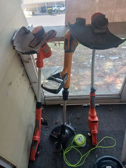 Miscellaneous tools and weed wackers