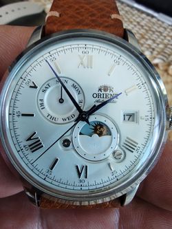 Orient Bambino sun and moon Auto