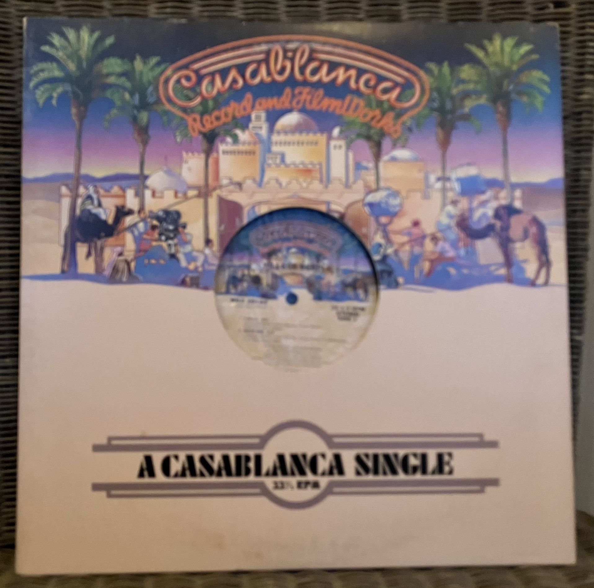 Village People “Y.M.C.A.” / “Macho Man” 12” Single