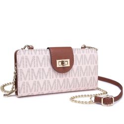 Women Fashion Small Crossbody Shoulder Bag Cell Phone Zip Wallet Purse and Handbags 