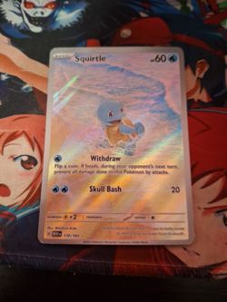 Squirtle 151 full art - lightly played