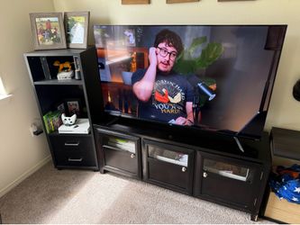 TV stand an upright cabinets