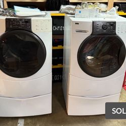 Washer & Dryer For Repair Or Parts 
