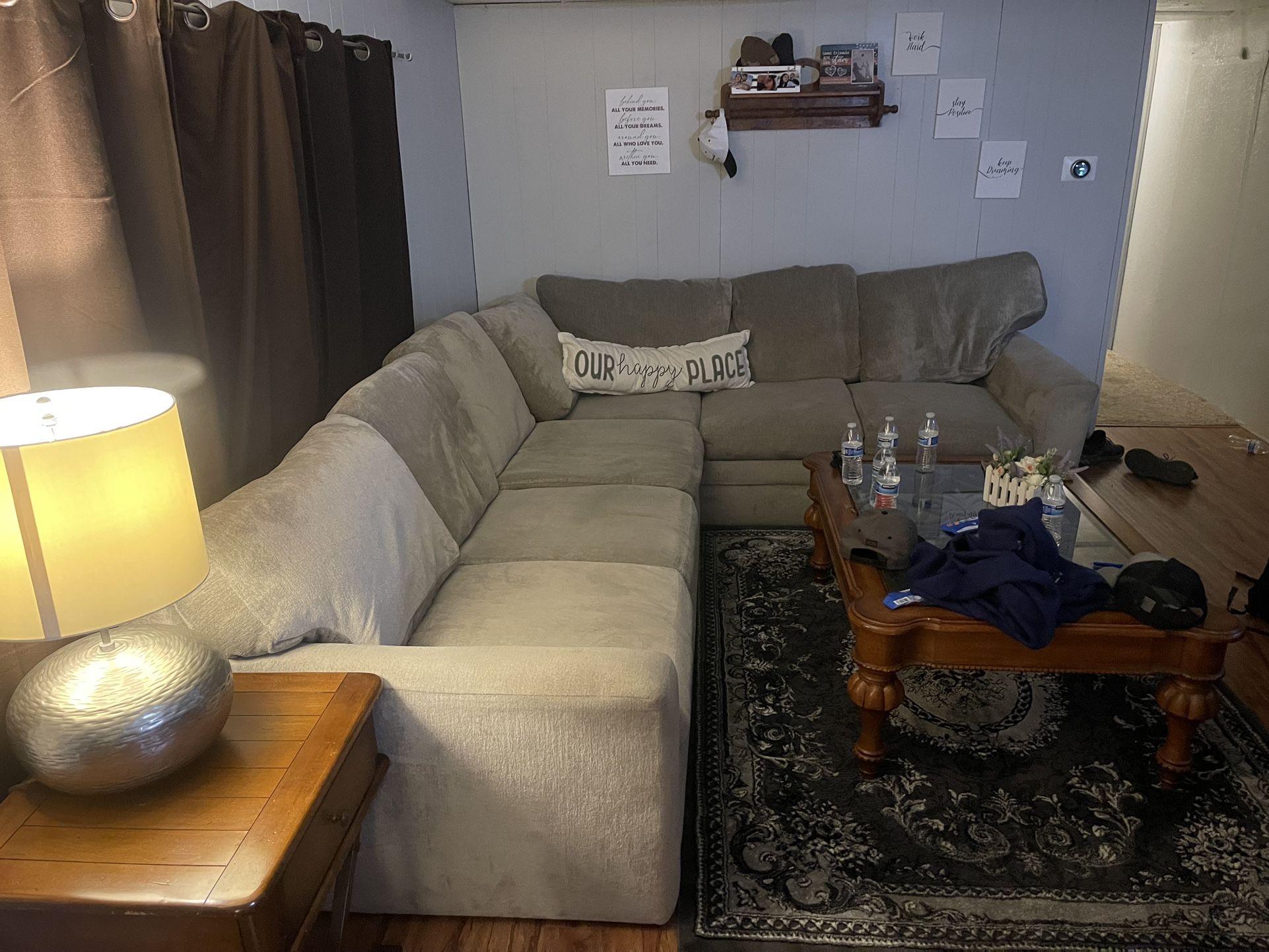 Grey Sectional Couch