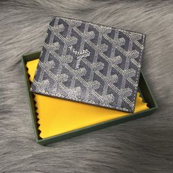 Goyard Victoire Wallet Grey