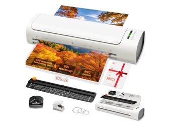13 Inch Laminator Machine, 11x17 Hot & Cold Thermal Laminator