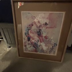 Basketball Painting By LeRoy Neiman