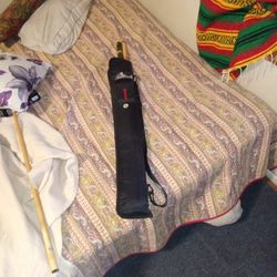 Pool Stick With Pool Stick Bag Budweiser