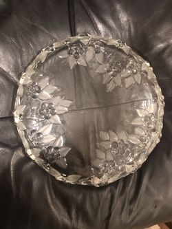 Crystal platter