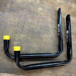 2pc Pair Wall hanger mount storage Storehouse L-Shape Hang-All 2Pack, garage hose pipe bikes cords tools 75lb, have a few available.
