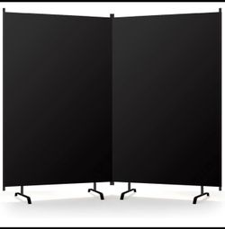 Blackout 2-Panel Privacy Room Divider