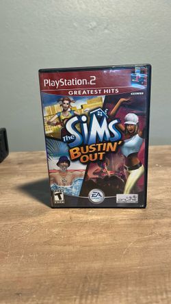 PS2 THE SIMS BUSTIN OUT 