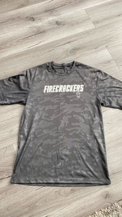 Firecrackers shirt, size large