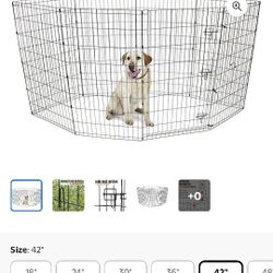 Brand New 42" Vibrant Life Pet Exercise Pen With Door